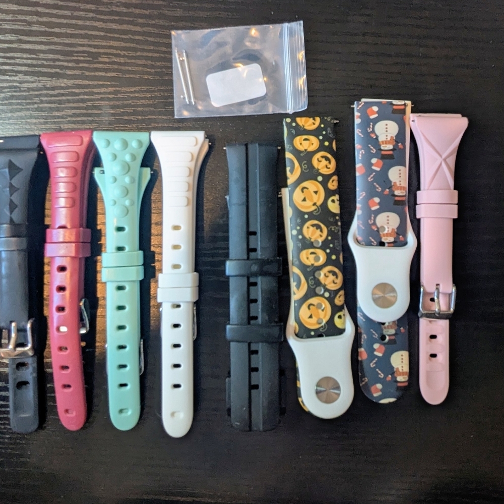 Colorful Watch Bands Set 22mm